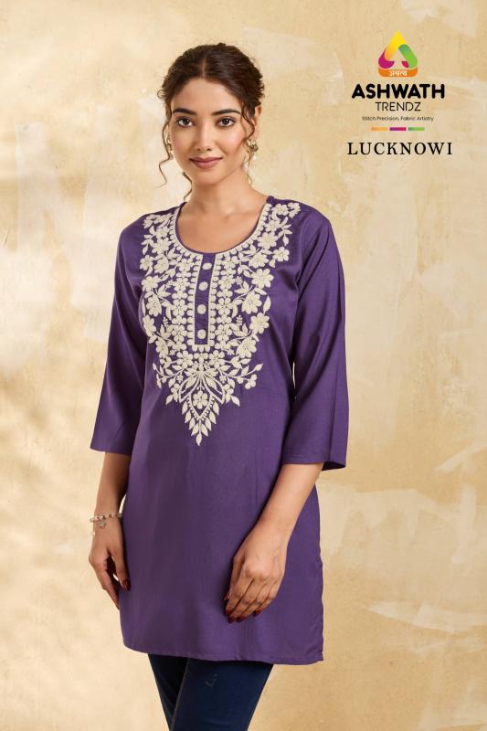 Ashwath lucknowi best wholesale lucknowi kurti
